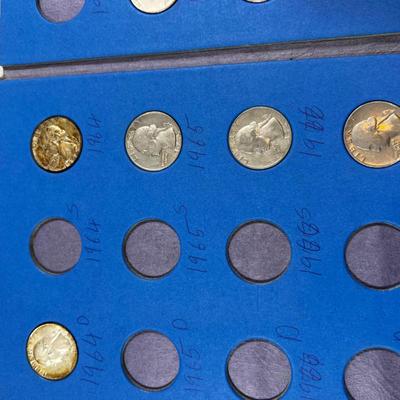 1964 to 1972 Quarters, including ( 5) 90% Silver Quarters 