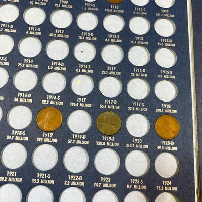 2 Lincoln Head Book 1 Cents 1909 to 1984 