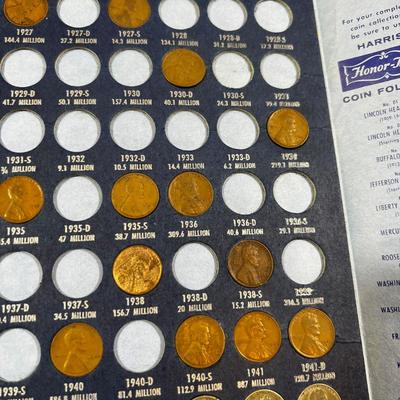 2 Lincoln Head Book 1 Cents 1909 to 1984 