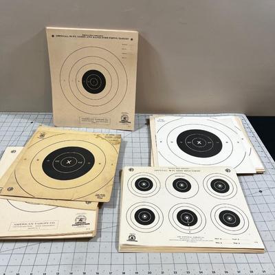 Large Stack of Target for Riffle and Pistol Shooting. 