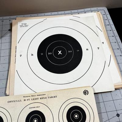 Large Stack of Target for Riffle and Pistol Shooting. 