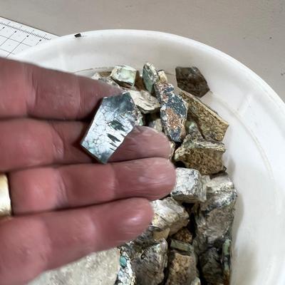 Lots of Rocks, Many Sizes, A lot of Variscite