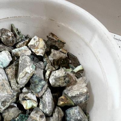 Lots of Rocks, Many Sizes, A lot of Variscite