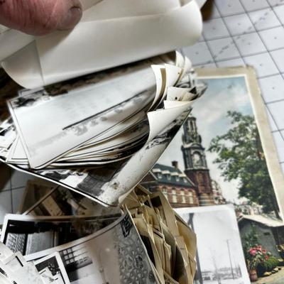 Box of Travel Photo, 40's to 50's European Vacation 