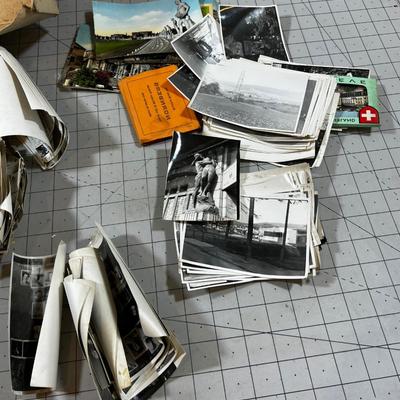 Box of Travel Photo, 40's to 50's European Vacation 