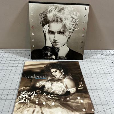 2 Madonna Albums: Like a Virgin and Madonna 