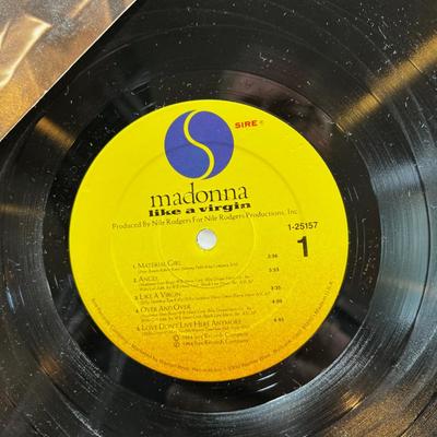 2 Madonna Albums: Like a Virgin and Madonna 