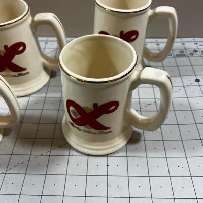 Collection of Lucky Lager Mugs (6) 