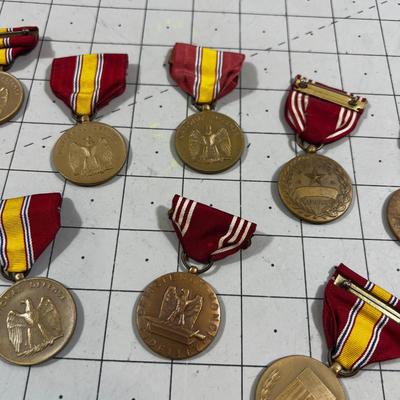 Bunch of Korean War Metals 