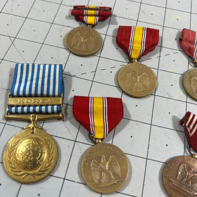 Bunch of Korean War Metals 