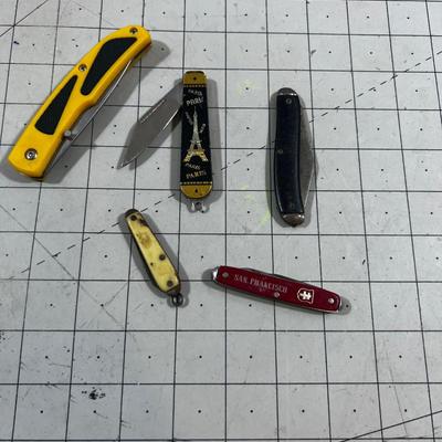 Small Collection of Pocket Knives