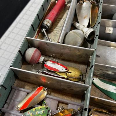 Vintage Fishing Tackle Box for Dad in a few weeks