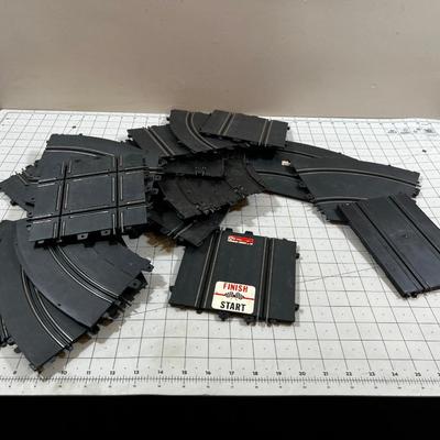 Pile of 1/32 Slot Car Track, ELDON Manufacture
