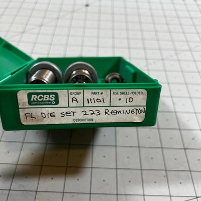 RCBS Die Set  223 Remington 
