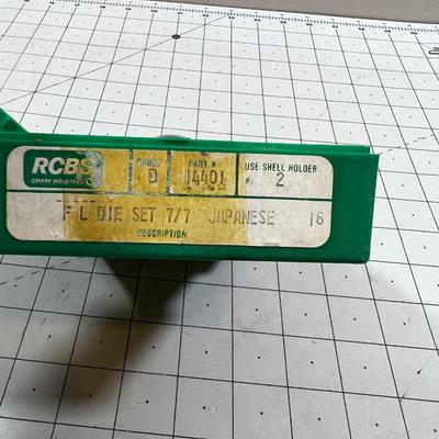 RCBS Die Set  7.7 Japanese