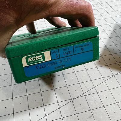 RCBS Die Set SIZER CARBO 45 Colt 