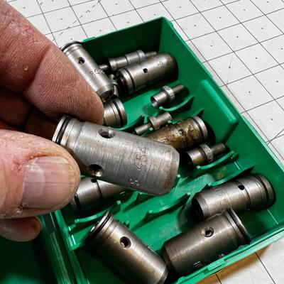 RCBS Die Set 9 RCBS Lube Sizing Dies 