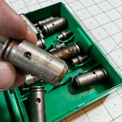 RCBS Die Set 9 RCBS Lube Sizing Dies 