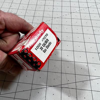 Mostly Full Box of 30 Caliber Gas Checks 