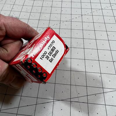 Mostly Full Box of 30 Caliber Gas Checks 