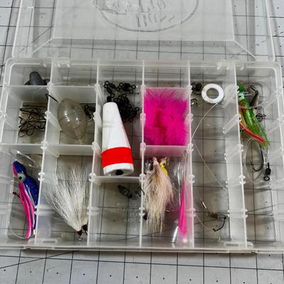 Fishing Tackle With Small Tackle Box (Jigs) 