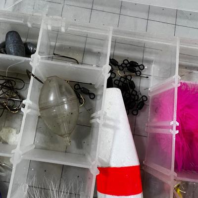 Fishing Tackle With Small Tackle Box (Jigs) 