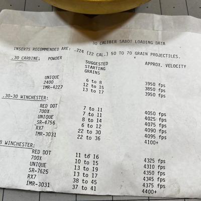 30 Caliber Sabot Bullets 