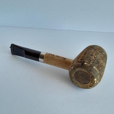 Ropp Alpine Wooden tobacco pipe and a corn cob tobacco pipe