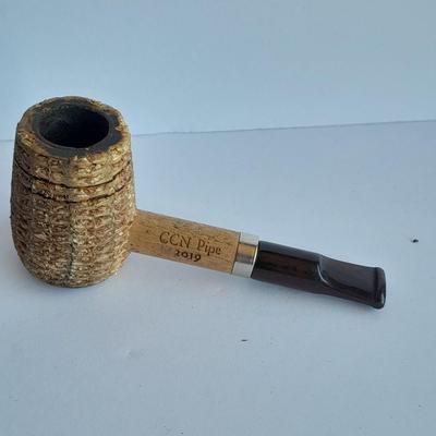 Ropp Alpine Wooden tobacco pipe and a corn cob tobacco pipe