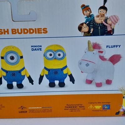 Minions! New Minions plush buddies and the Minions Movie on DVD in a collectible tin and keychain