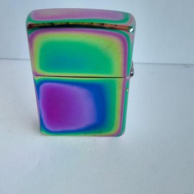 New in the box original zippo lighter with pseudo iridescent coating