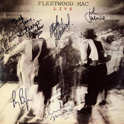 Fleetwood Mac signed Live album 