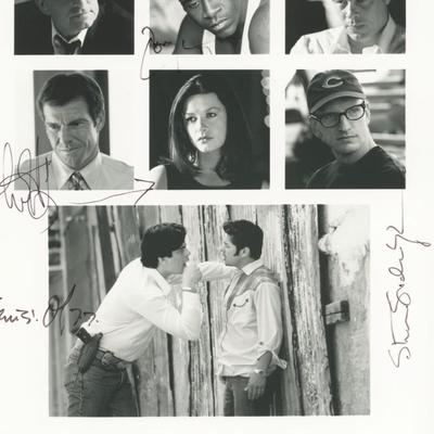 Traffic cast signed movie photo. GFA Authenticated