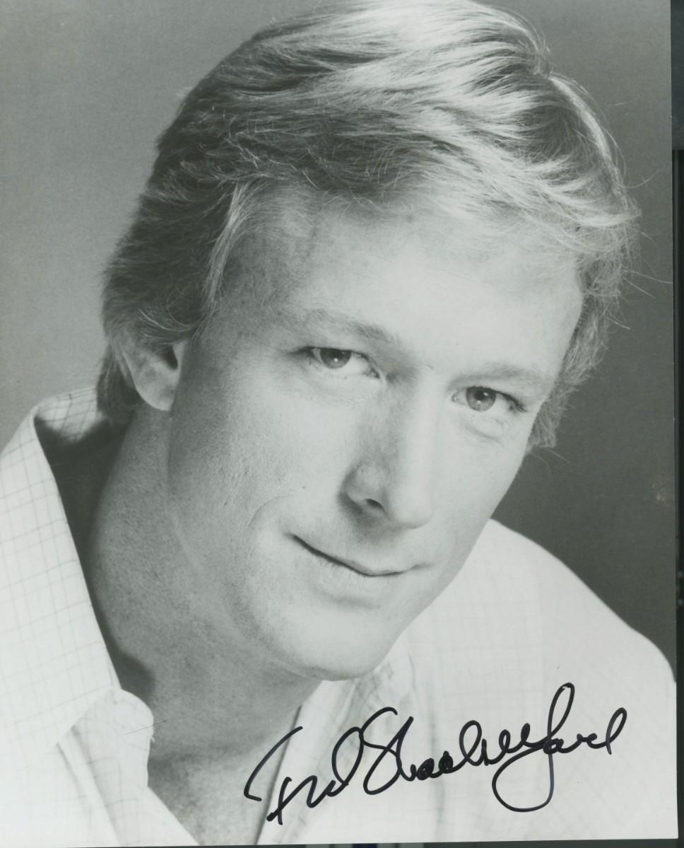 Ted Shackelford signed photo