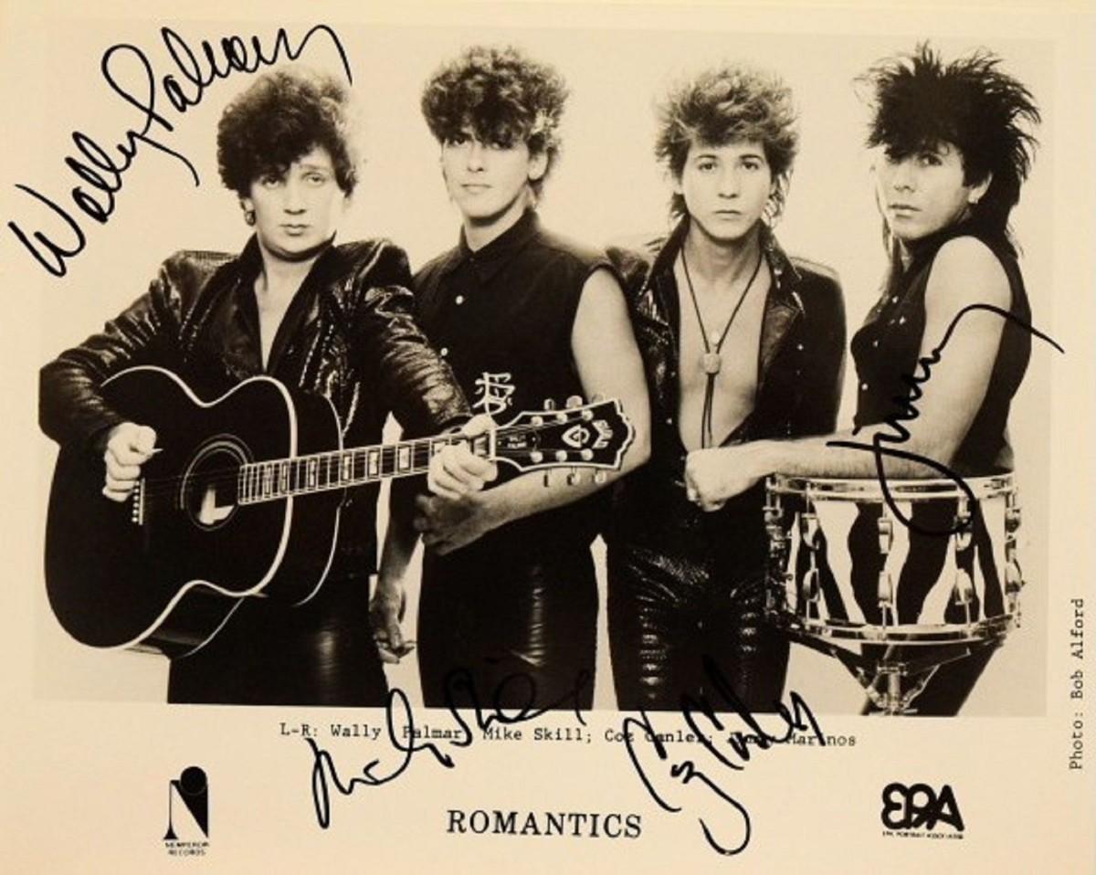 The Romantics signed promo photo | EstateSales.org