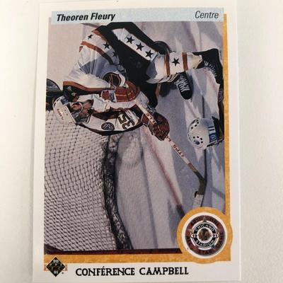 1991 Upper Deck Hockey French Version #478 Theoren Fleury Card