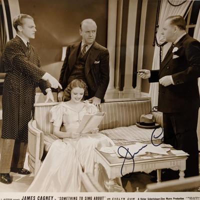 James Cagney signed photo