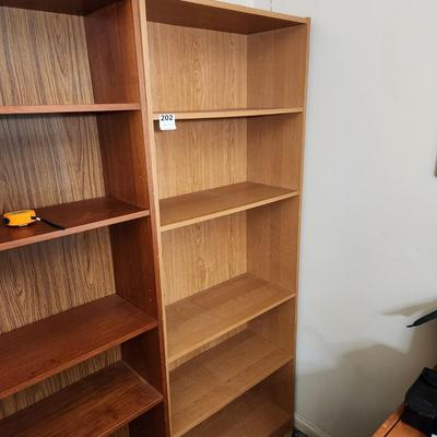 Office Books Display  Shelf Right unit 3 Adjustable shelves 28x12x71