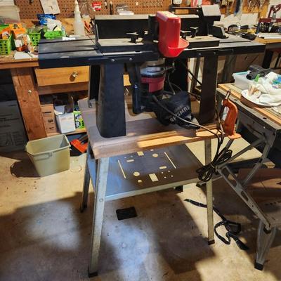 Craftsman Deluxe Router Table with Router Tested