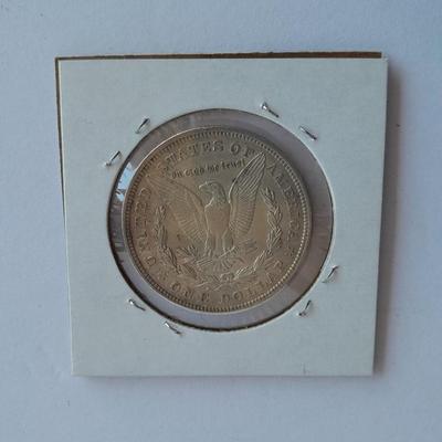 1921 P Morgan silver dollar