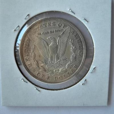 1921 P Morgan silver dollar