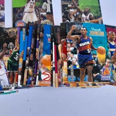 Basketball trading cards in plastic boxes Shaquille O'neal, and many others!