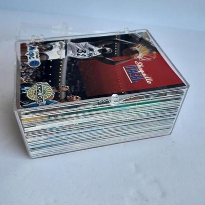 Basketball trading cards in plastic boxes Shaquille O'neal, and many others!