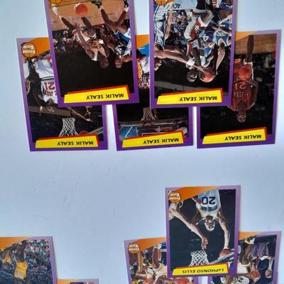 Basketball trading cards in plastic boxes Shaquille O'neal, and many others!