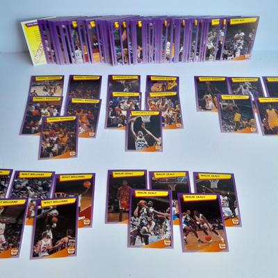 Basketball trading cards in plastic boxes Shaquille O'neal, and many others!