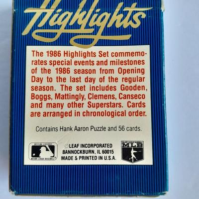 Baseball trading cards Collect-A-Books Premier edition, Baseball puzzle & cards and Upperdeck All-star Fanfest set