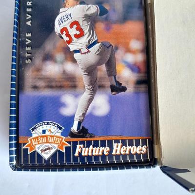Baseball trading cards Collect-A-Books Premier edition, Baseball puzzle & cards and Upperdeck All-star Fanfest set