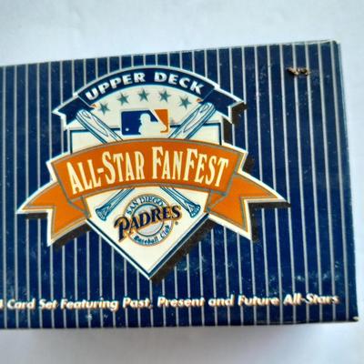 Baseball trading cards Collect-A-Books Premier edition, Baseball puzzle & cards and Upperdeck All-star Fanfest set
