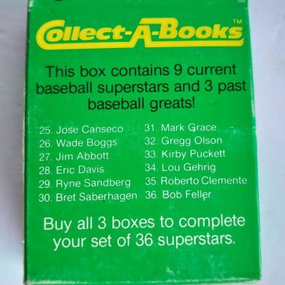 Baseball trading cards Collect-A-Books Premier edition, Baseball puzzle & cards and Upperdeck All-star Fanfest set
