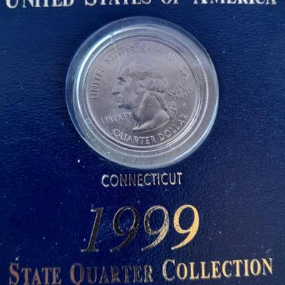 United States of America 1999 State Quarter Collection Delaware, Pennsylvania, Georgia, and New Jersey